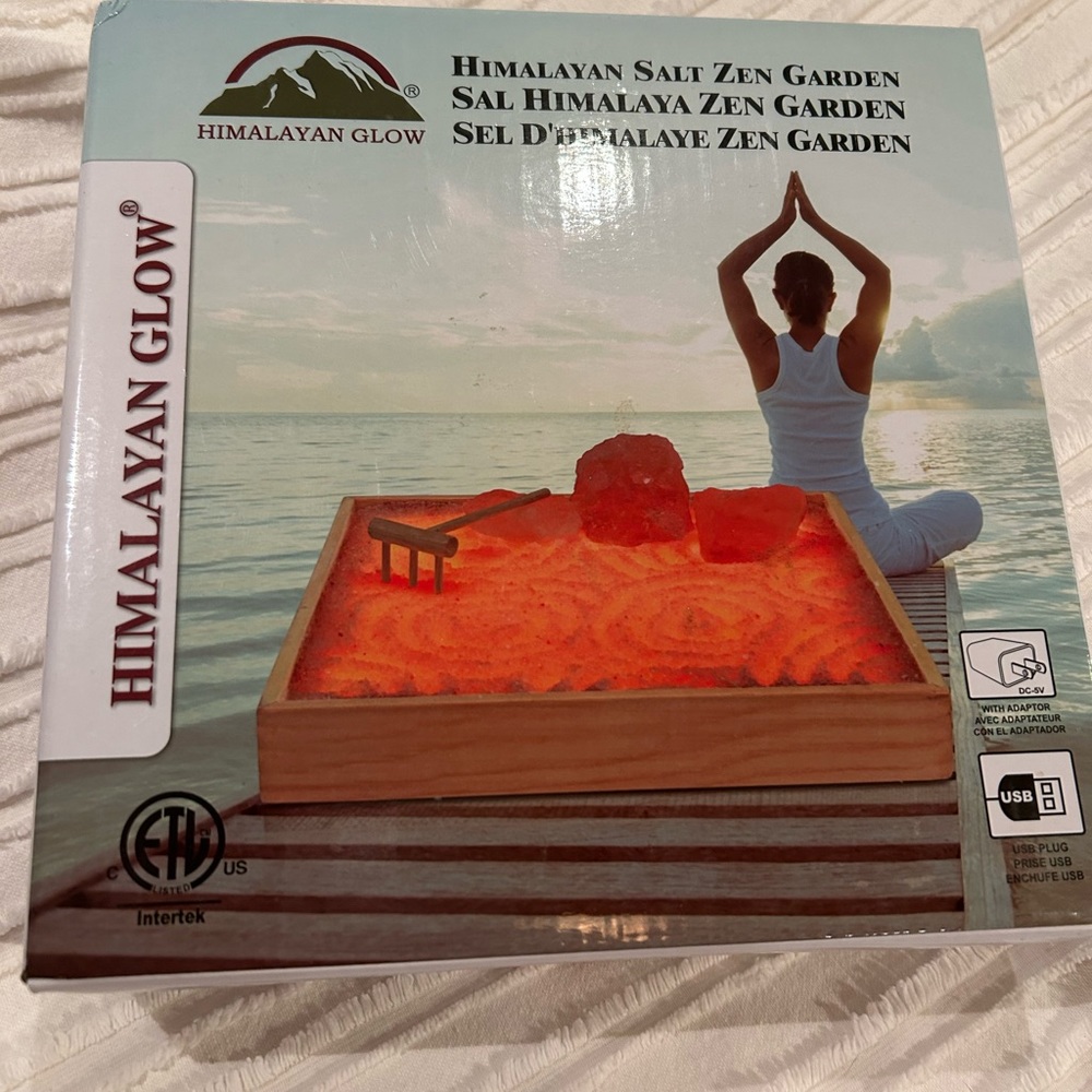 Himalayan Salt Zen tabletop Garden